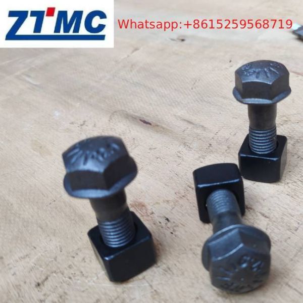 Dozer Track Pad Bolts And Nut For Excavator And Loader 4f3656 4K0367