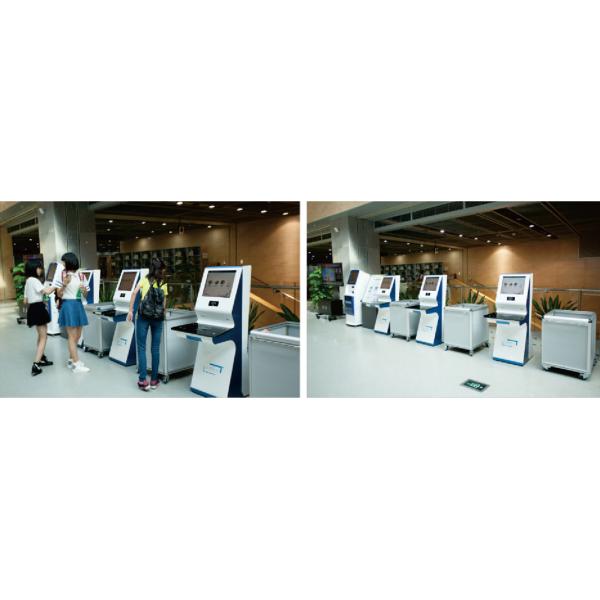 PCB и металлопластинчатый блок развертки бирки снабжения жилищем RFID, врезали читателя RFID для киоска библиотеки