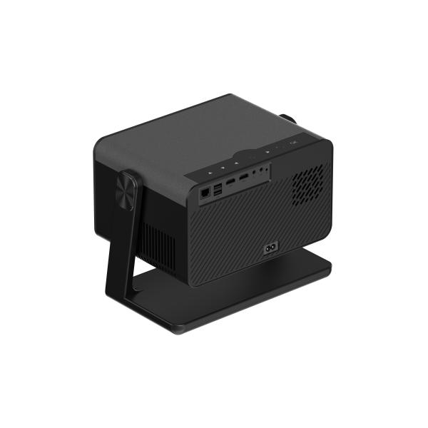H3 Dark Gray Full HD Smart Projector Dust Free High Brightness Android Home Projector
