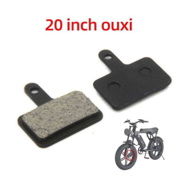 OUXI 20 Inch Ebike Brake Pads Durable Hydraulic Disc Pads Semi Metal
