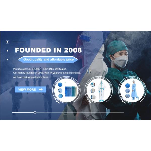 Hair Cover Disposable Bouffant Caps PP Non Woven Fabric For Food Industry