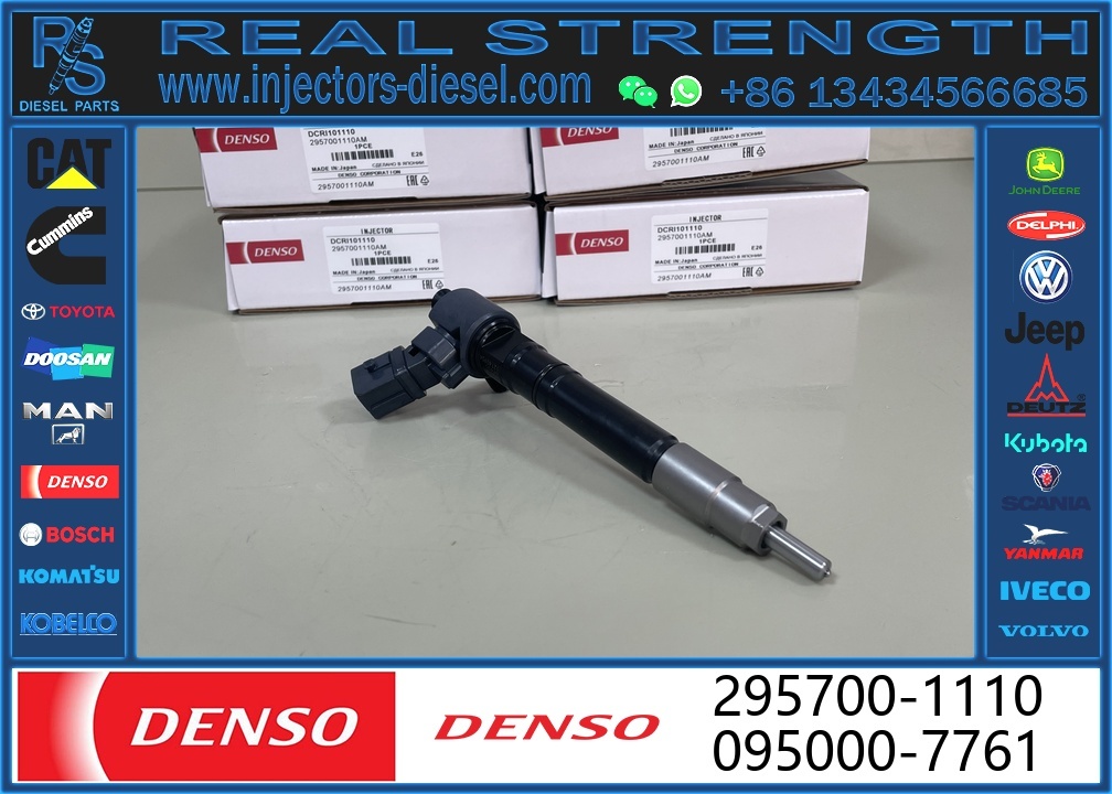 295700-1110 2957001110 Common Rail Diesel Fuel Injector 23670-0E070 236700E070 for 2GD-FTV 2GD 2.4L Engine
