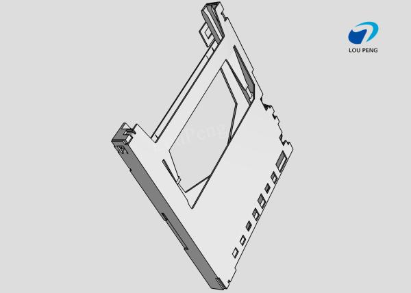 SD Card Connectors, Secure Digital Compatible Card, 9 Position, Surface Mount, Right Angle