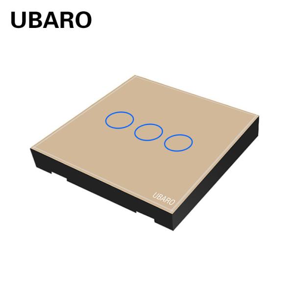 86*86mm Paste Switch 3-Key White Remote On/Off Switch For Smart Home Devices No Wiring Required Controller