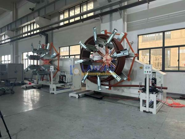 PE Irrigation Pipe Pipe Winding Machine Plastic Pipe Winder Coiler Machine
