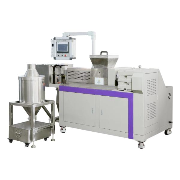Custom Lab Granulator Twin Screw Machine For Rubber 60mm