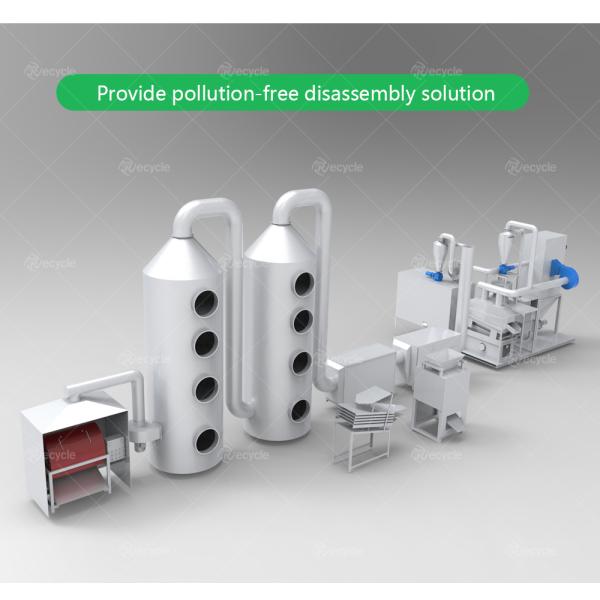 Hot Sale Electronic Component Dismantling Machine / Pcb Recycling Machine / Waste Decomposer Machine Pcb Recycling For Export