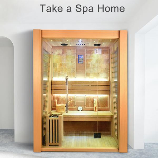 OEM Home Sauna Room 2 Person Steam Sauna 6000W