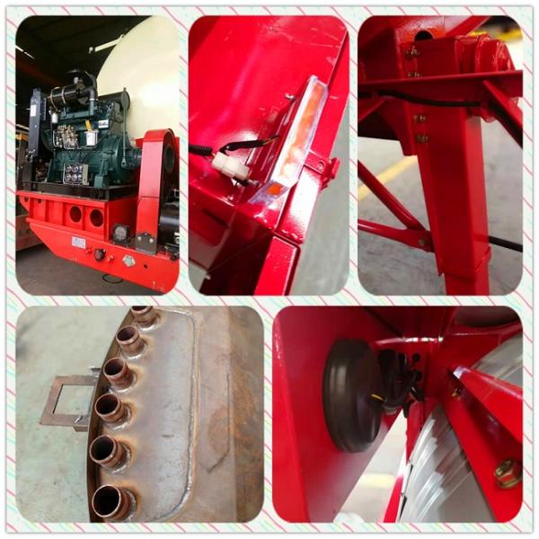 Двигатель дизеля цапфы в-образности 3 50 тонн цементирует оптовый трейлер