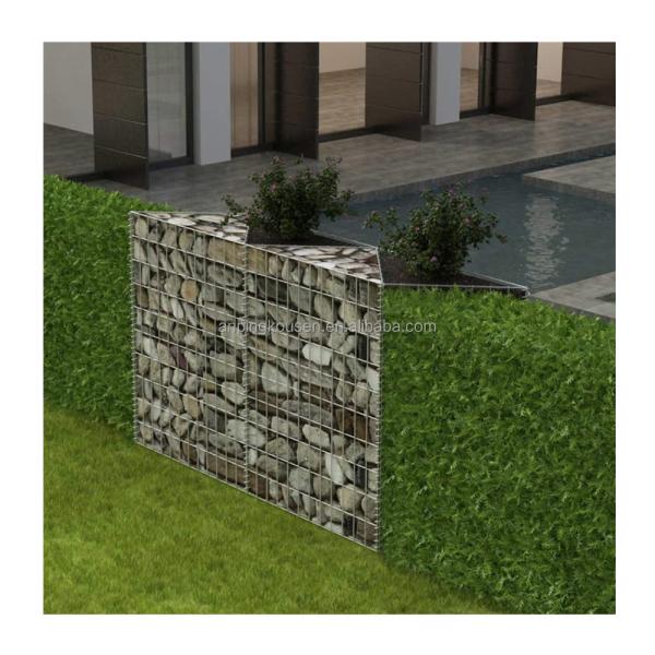 Galvanized Iron Wire Mesh for Retaining Wall at Silver Green Gray Blue Yellow Gabions