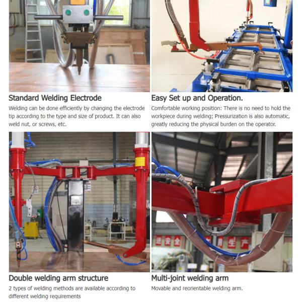 HWASHI Rocker Cabinet Box Table Spot Welding Machine 100KVA 380V 3 фазы 65А