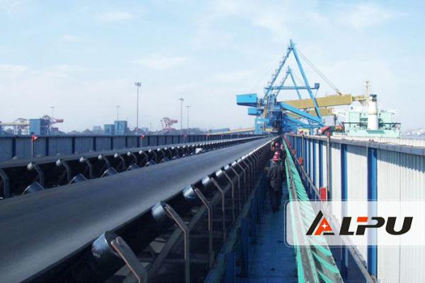 Stable Running Conveyor Belt Systems Mining for Limestone Calcite Dolomite Barite