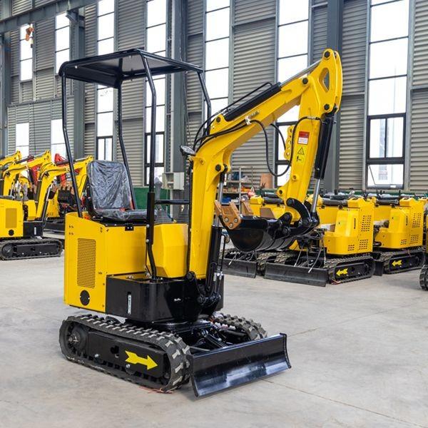 3365mm Dumping Height Mini Excavator For Farm Use Hydraulic Transmission