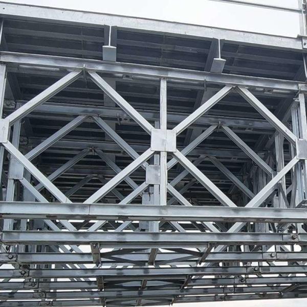 High Loading Export Bailey Bridge TSR Steel Pedestrian Bridge