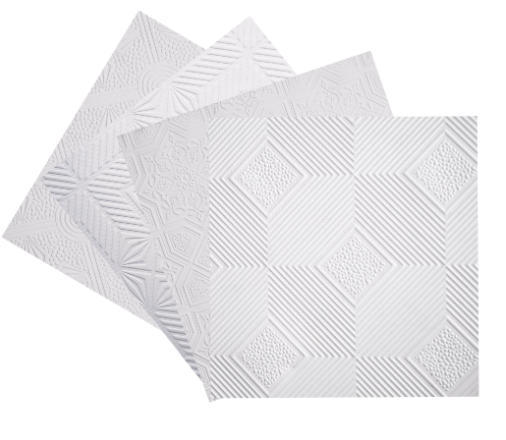Waterproof Matte PVC Decor Film Roll For Ceiling Gypsum Tiles