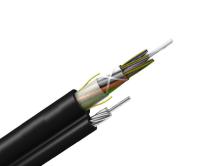 Cabo ótico da fibra de alta elasticidade exterior da força da antena GYTC8S, figura 8 autossuficiente cabo