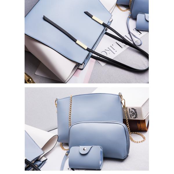 Customized Logo Fashion Simple Mother Bag Three-piece Portable Tote Bag for Fashion