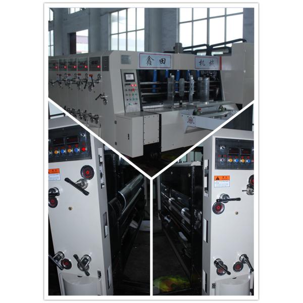 High Precision Carton Making Machine / Corrugated Cardboard Production Line