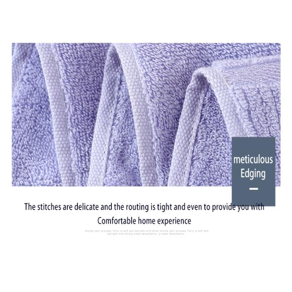 Ensemble de serviettes de bain personnalisables 5 étoiles en coton hypoallergénique