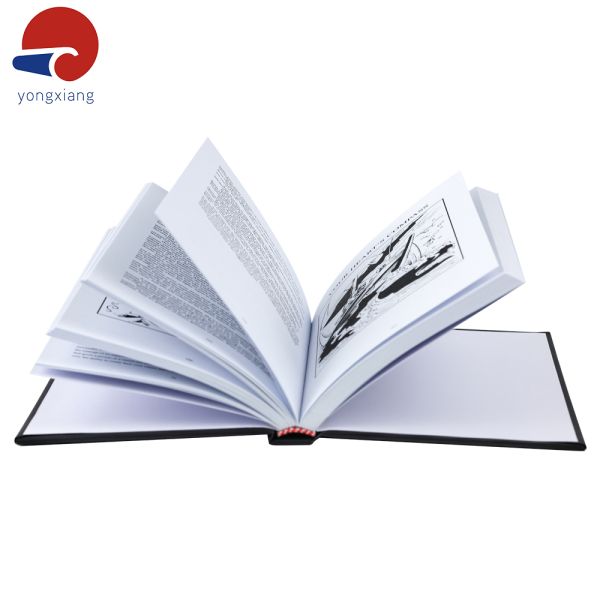 Luxury Paperback Book Printing Eco Friendly Eye Friendly Cream Paper Book
