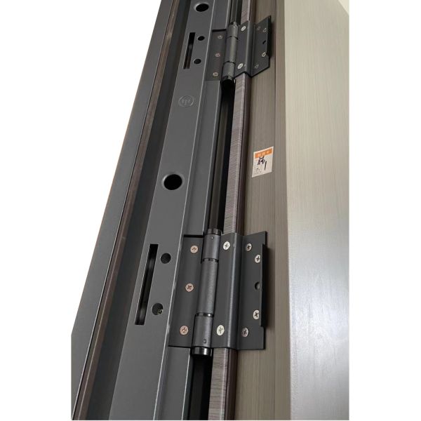 70mm Leaf Home Entrance Door Stainless Steel Screen Armored Pivot Front Entry Doors