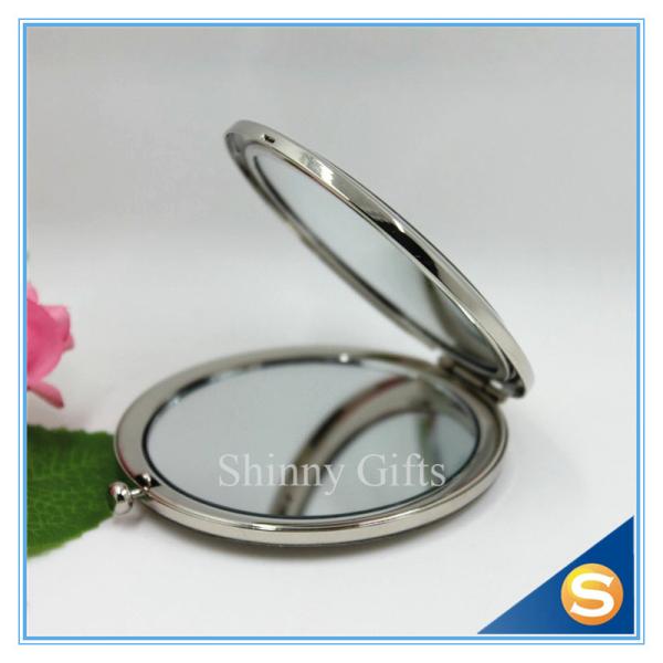 Shinny Gifts Custom Personalized Pocket Cosmetic Mirror Promotional Cosmetic mirror