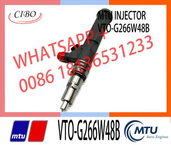Injetor de alta qualidade Remanufactured VTO-G266W48B X52407500024 do motor do combustível diesel para MTU 16V 4000