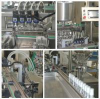 Le divers cosmétique met le matériel en bouteille liquide automatique d'acier inoxydable de la machine de remplissage 304