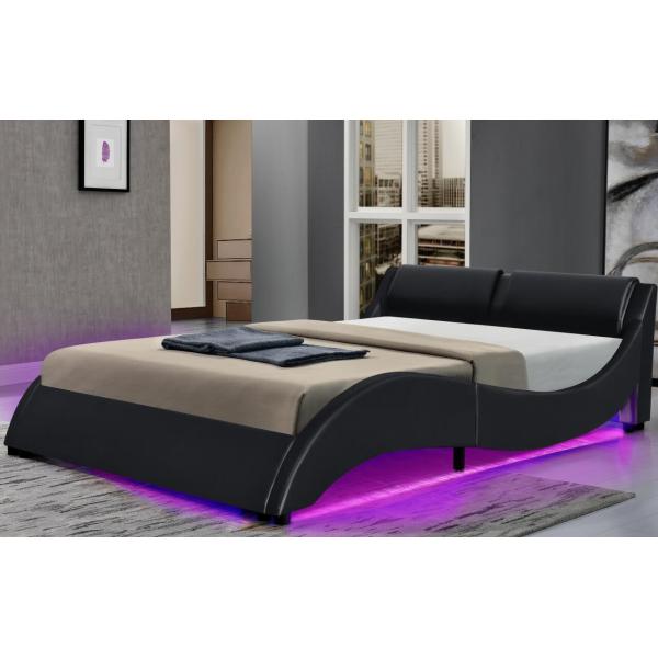 Коробка машинной плиты одного переклейки драпирования размера ферзя пакуя черную кожу