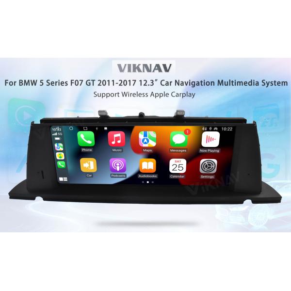 BMW 5 серии F07 GT 2013-2017 Автомобильный стерео экрановый проигрыватель Android 1920x720