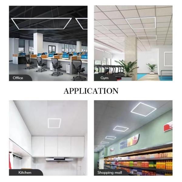 Home Office 40W Foldable 60*60cm LED Panel Light Frame with Aluminum Alloy Material