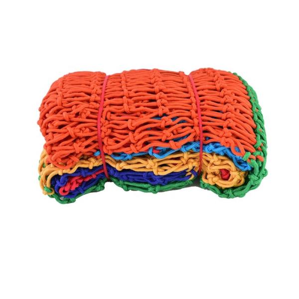 Color nylon protective net children's balcony stairs fall proof safety nets