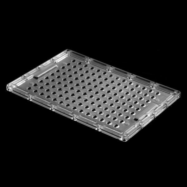 Lente de PC LED 3030 126x1 241.35x170.35mm 92% de transmitancia