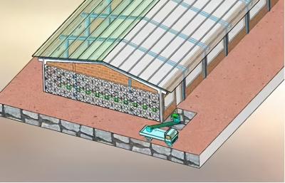 Équipement pour l'alimentation des poulets en plastique