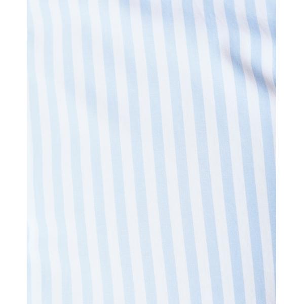 Striped Mens Long Sleeve Button Down Dress Shirts Wrinkle Resistant For Office Work