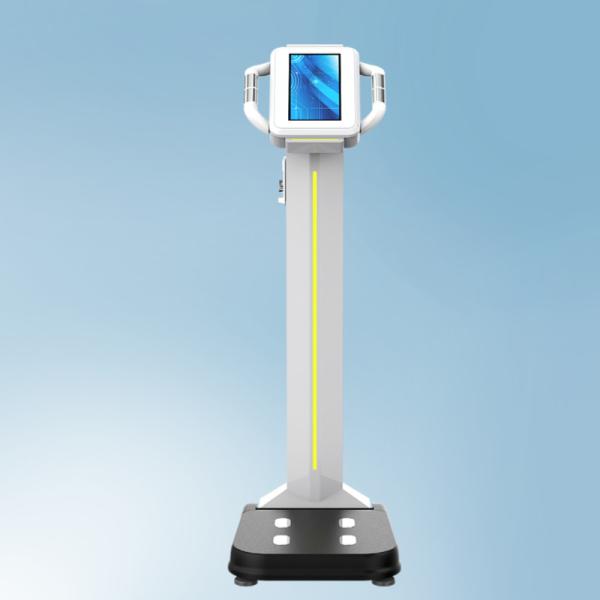 Eight Electrode ABS and Stainless Steel LCD Display Coin Body Fat Scale for Health Checkup
