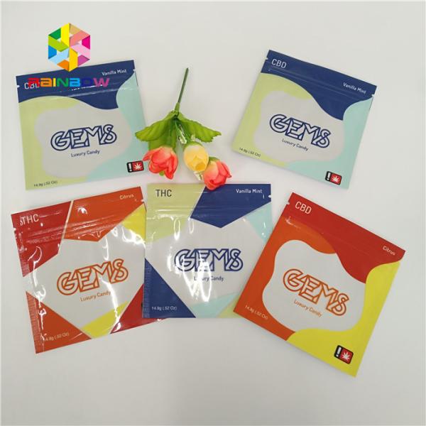 Herbal Capsule Aluminum Foil Packaging 3g 5g 10g Moisture Pouch Customized Size