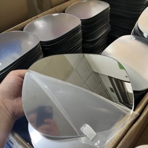 12'' Acrylic Convex Mirror Round Indoor Security Mirror for the Garage Blind