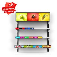 CMS gratuito Display de barra esticada de 23,1 polegadas 350-700 Nit Para supermercado do shopping mall