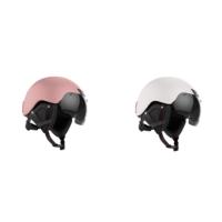 Da câmera esperta do capacete 1080P HD de Bluetooth do rosa a chamada futurista apoiou