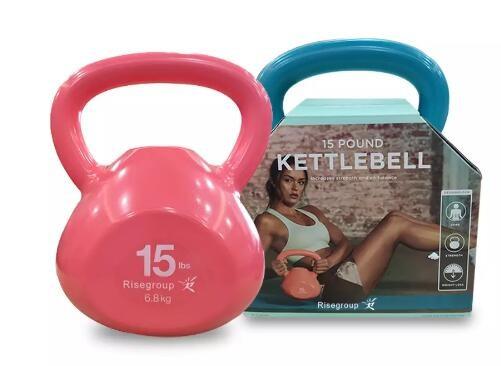 PVC Weight Lifting Dumbbell Sand Filled Kettlebell Adjustable Dumbbell Barbell Sets