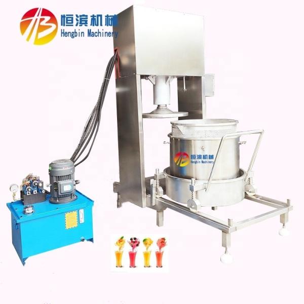 200L industrial hydraulic cold press juicer for heavy duty fruit and vegetable pressing