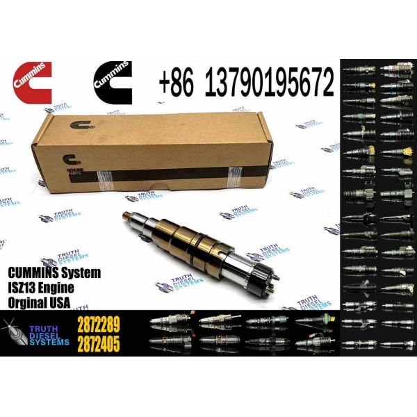 New Construction Machinery Fuel Injector Compatible ISZ13 Diesel 2031836 2872289 2086663 2058444PX for CUMMINS Diesel Engine