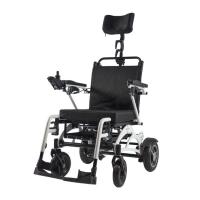 Silla de ruedas plegable ligera 6km/H de la batería de litio con la lámpara