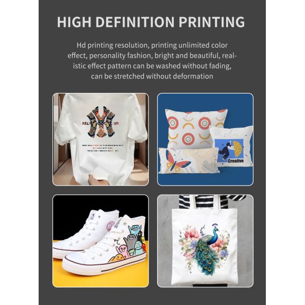 KECAI High Efficiency Textile Printing Solution 24Inch 60cm A1 Thermal Transfer Printer Head XP600 I3200 I1600 DTF Printer