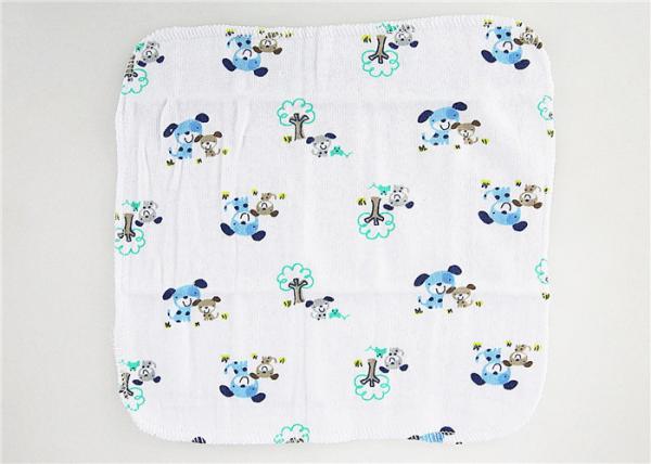 10pk Knit Washcltoh Baby Bath Washcloths 80% Cotton 20% Polyester