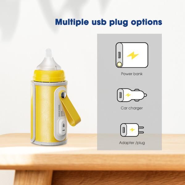 Electric Portable Travel Bottle Warmer Medium Flow Insulated Thermostat For Car