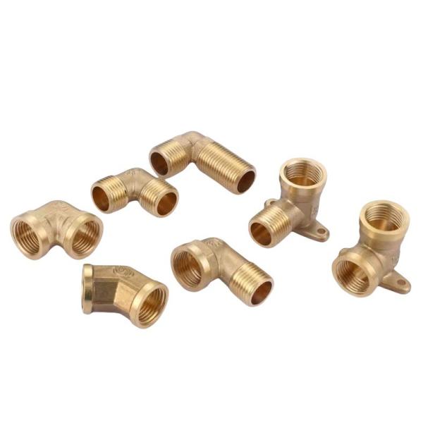 Customized Support OEM 1/2-2 Equal Brass Tube Fitting Tee for Corrosion Resistant Water Pipes and Copper Brass Fittings