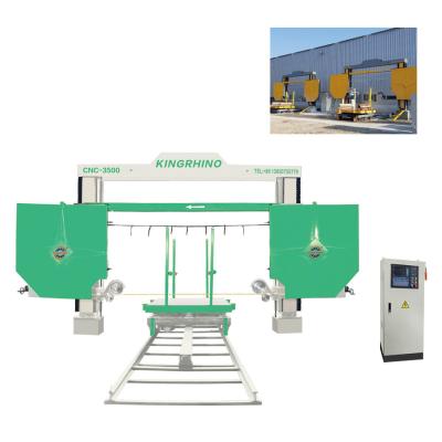 15000watt 3500x3500x2100mm Diamond Wire Saw Cutting Machine For Marble Granite