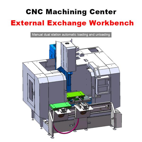 Intelligent Manual CNC Pallet Changer For CNC Machining Centres